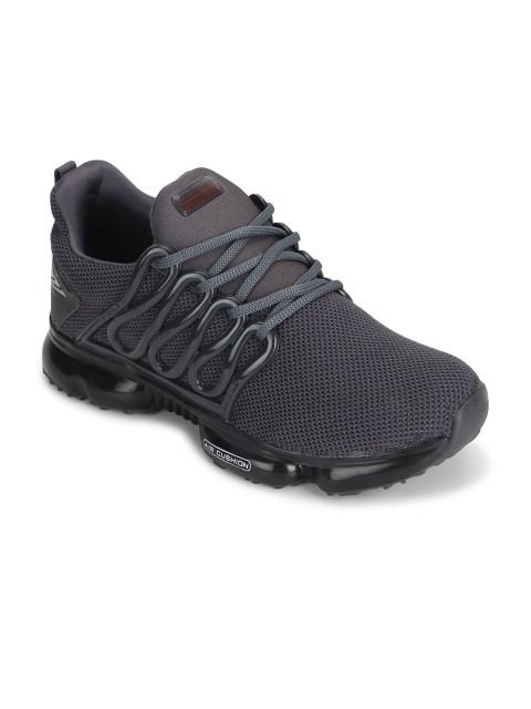 

Columbus Men Grey Mesh Running Shoes