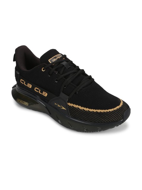 

Columbus Men Black Mesh Running Shoes