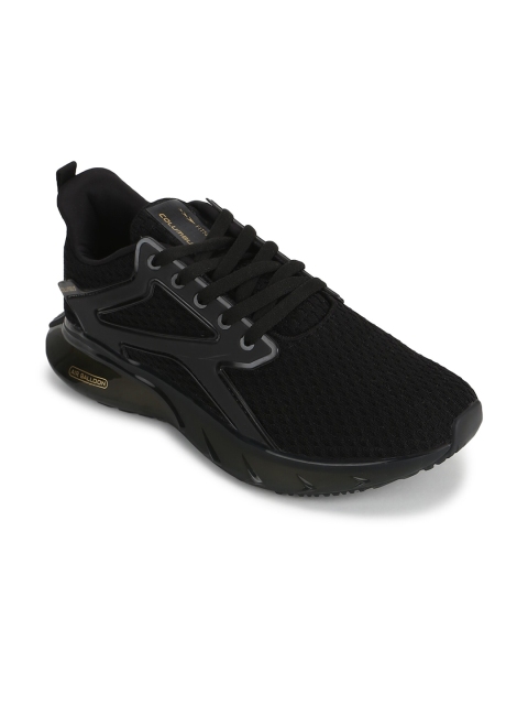 

Columbus Men Black Mesh Running Shoes