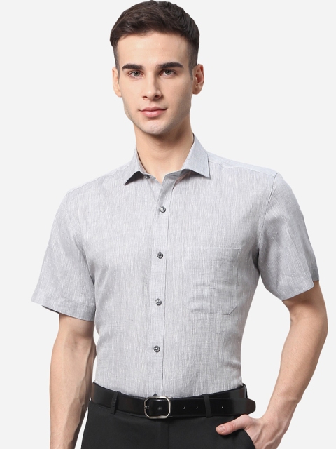 

JADE BLUE Men Grey Formal Shirt