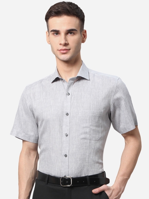 

JADE BLUE Men Grey Casual Shirt