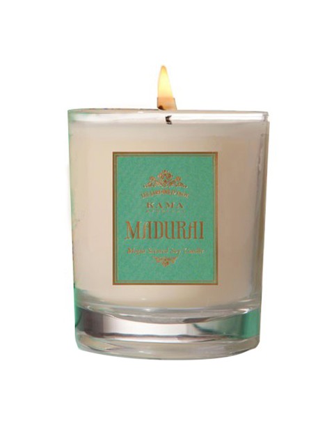 

KAMA AYURVEDA Madurai Candle 165g, Green