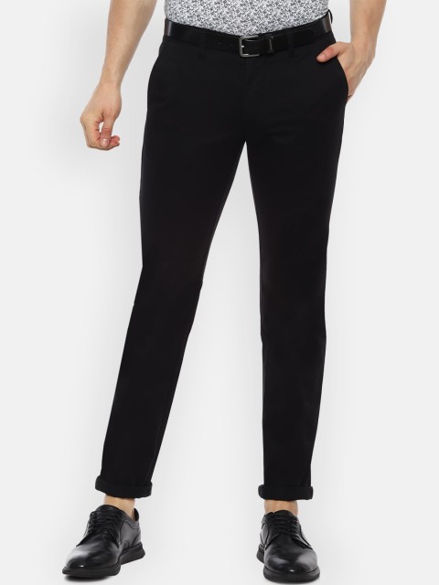 

Van Heusen Sport Men Black Slim Fit Trousers