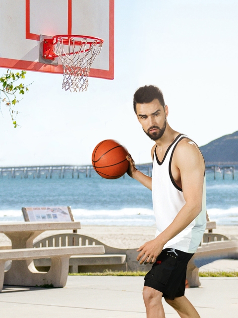 

Nike Men Black Mid-Rise Running Sports Shorts