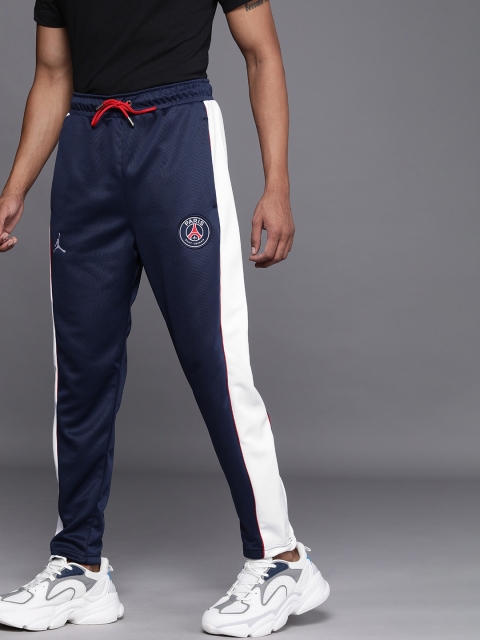 

Nike Men Blue & White Paris Saint-Germain Anthem 2.0 Track Pants