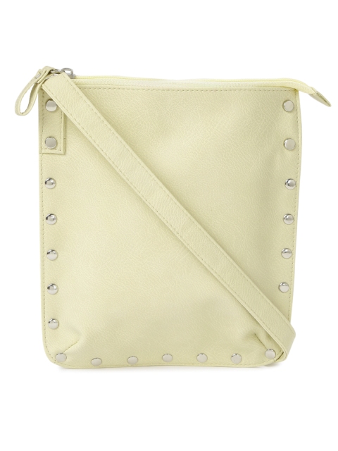 

Mast & Harbour Beige Studded Sling Bag