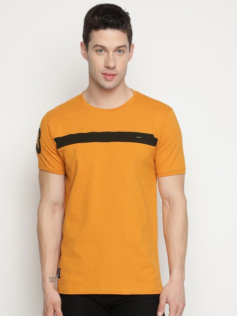 

V2 Value & Variety Men Mustard Yellow T-shirt