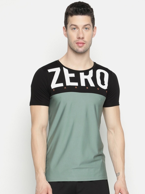 

V2 Value & Variety Men Green Typography T-shirt