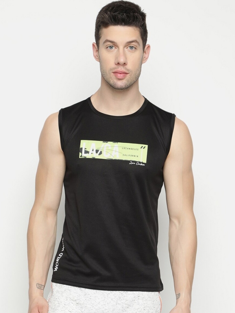

V2 Value & Variety Men Black Typography Printed T-shirt