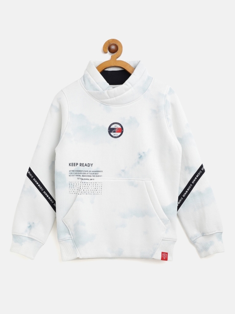 

Monte Carlo Boys White & Blue Dyed Sweatshirt