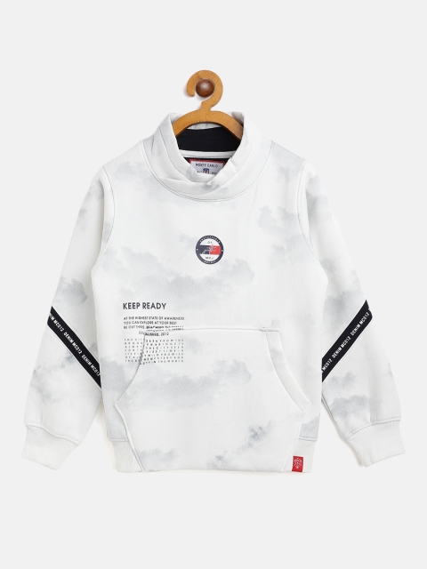 

Monte Carlo Boys White & Grey Dyed Sweatshirt