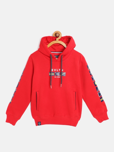

Monte Carlo Boys Red Hooded Sweatshirt