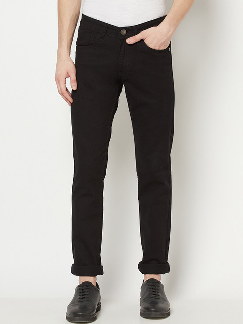 

Octave Men Black Regular Fit Jeans