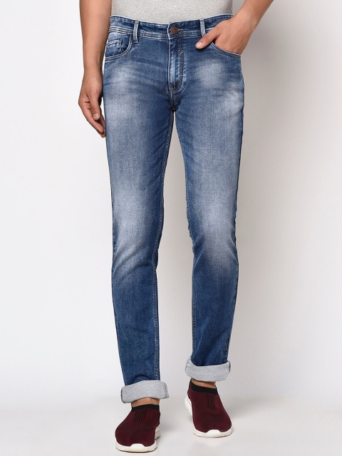 

Octave Men Blue Mid-Rise Heavy Fade Jeans