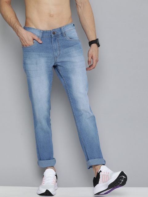 

HERE&NOW Men Blue Faded Slim Fit Stretchable Jeans