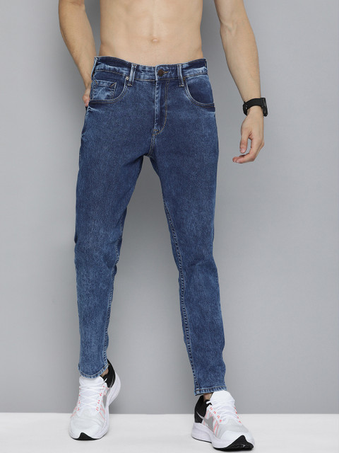 

HERE&NOW Men Blue Light Fade Regular Fit Stretchable Jeans
