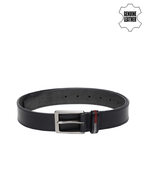 

Tommy Hilfiger Men Navy Genuine Leather Belt, Navy blue