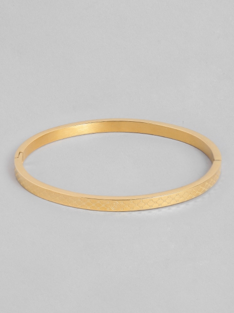 

MIDASKART Women Gold-Toned Cuff Bracelet