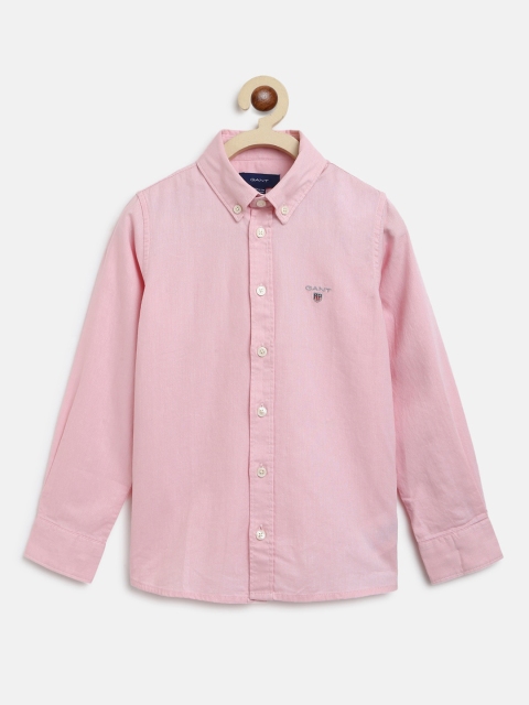

GANT Unisex Kids Pink Casual Shirt