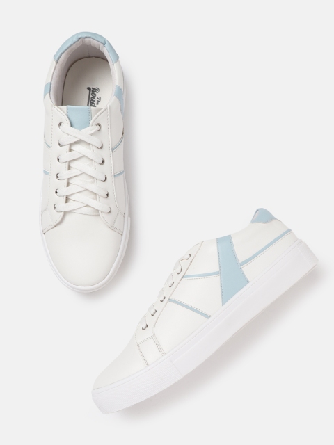 

Roadster Women White Solid Sneakers