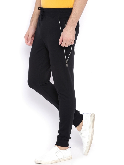 

Campus Sutra Black Track Pants