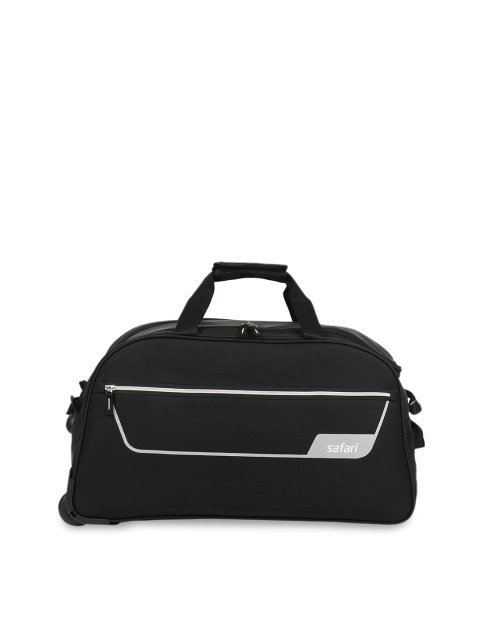 

Safari Unisex Black Cabin Trolley Duffle Bag