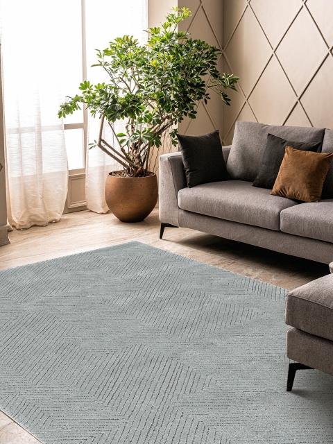 

DDecor Grey Printed Medium Carpet