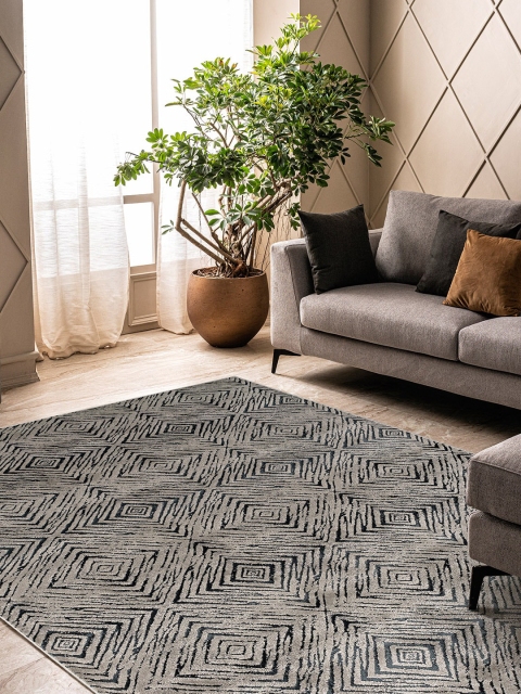 

DDecor Beige Printed Large Carpet