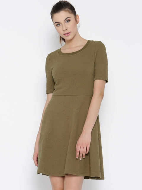 

Vero Moda Women Brown Fit & Flare Dress