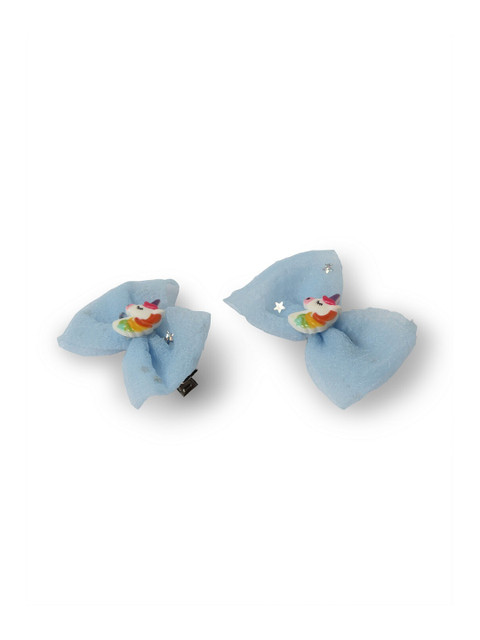 

Stoln Girls Blue & White Set of 2 Embellished Hair Accessory Set