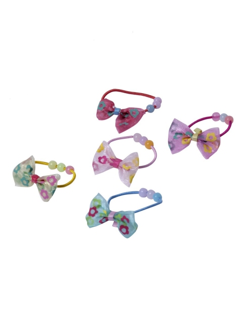 

Stoln Girls Multicoloured Set of 5 Pony Tail Holders, Multi