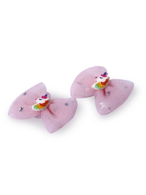 

Stoln Girls Pink Set of 2 Embellished Hair Accessory Set