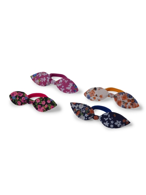 

Stoln Set of 4 Girls Multicoloured Pony Tail Holders, Multi