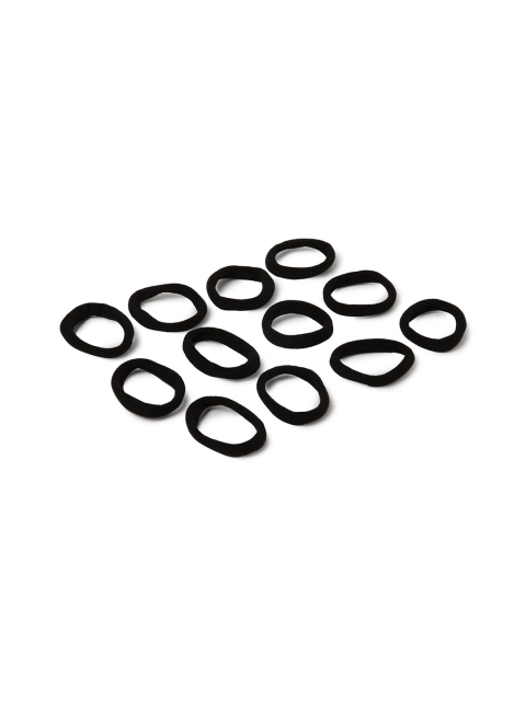 

Stoln Girls Set of 12 Black Ponytail Holders