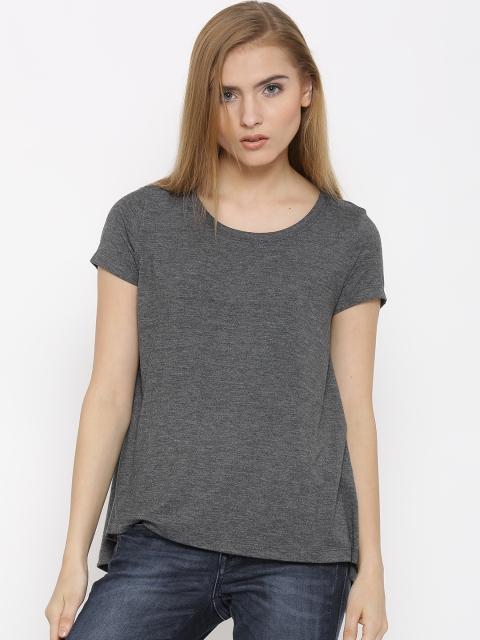 

Vero Moda Women Grey Melange Top