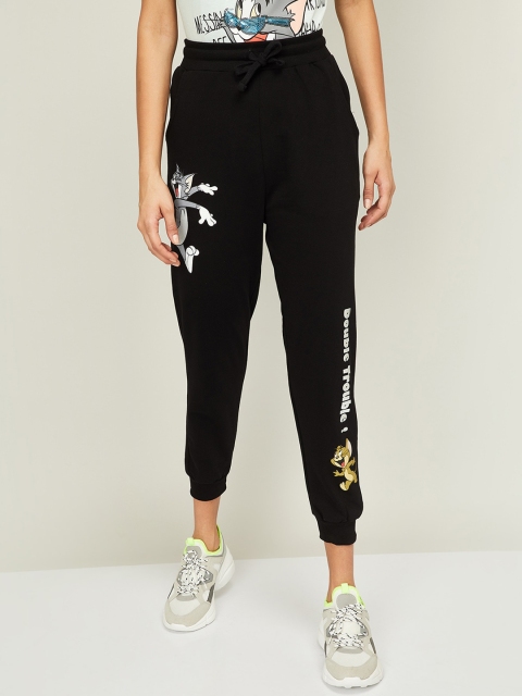 

Ginger by Lifestyle Women Black Joggers Trousers