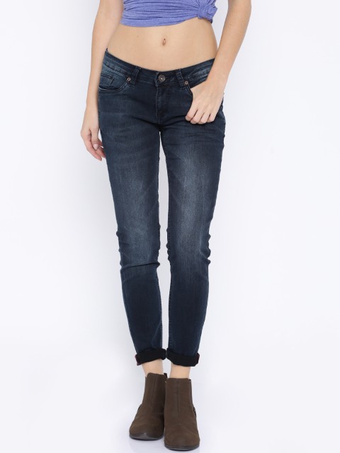 

Roadster Women Blue Skinny Fit Mid Rise Clean Look Jeans