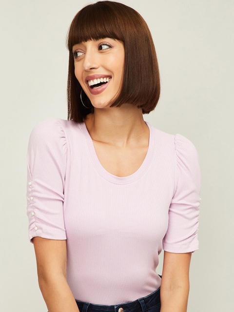 

Bossini Pink Regular Top