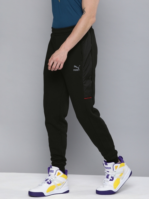 

Puma Black Printed CLSX Knitted Regular Fit Joggers