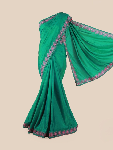 

Pothys Green & Pink Art Silk Saree