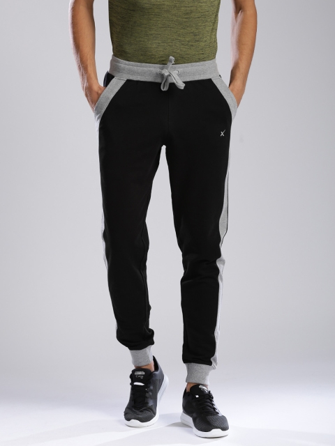 

HRX by Hrithik Roshan Black & Grey Joggers