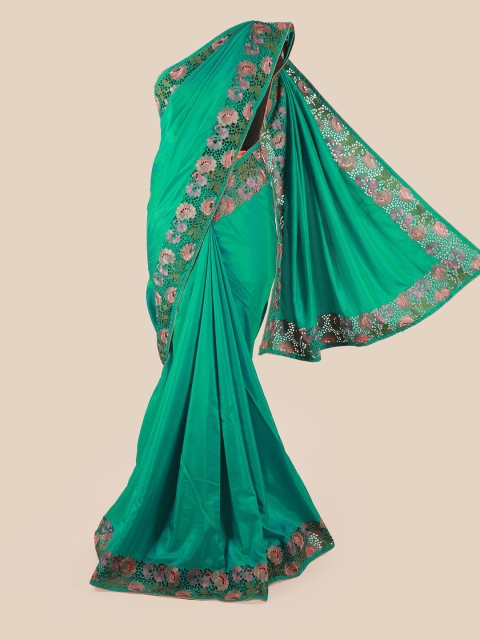 

Pothys Green & Pink Art Silk Saree