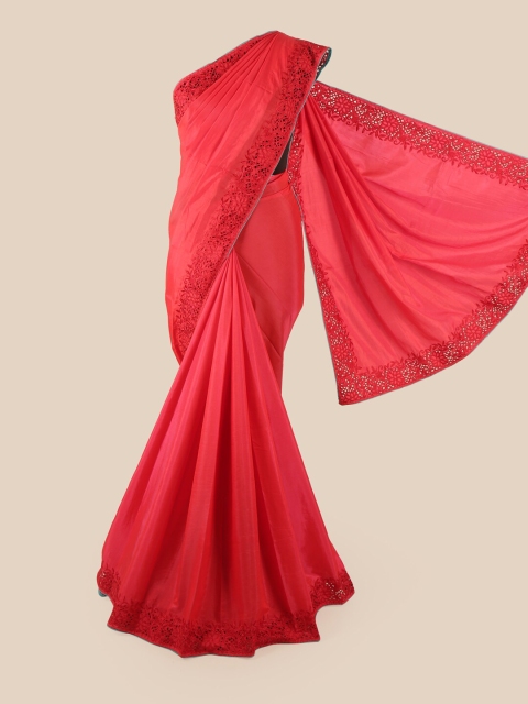 

Pothys Red Art Silk Saree