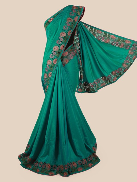

Pothys Green & Pink Art Silk Saree