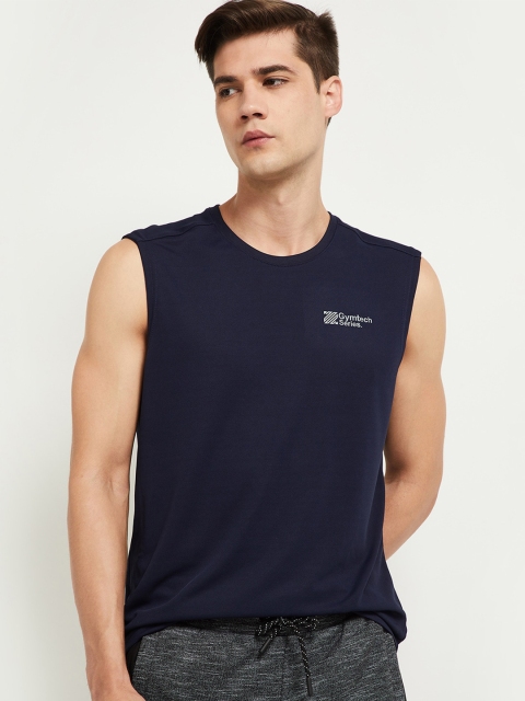 

max Men Blue T-shirt