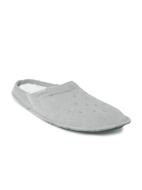

Crocs Unisex Grey Classic Slippers
