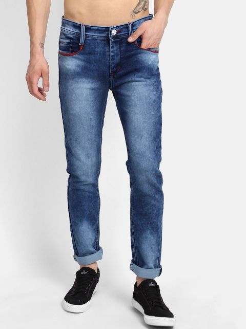

V2 Value & Variety Men Blue Heavy Fade Jeans