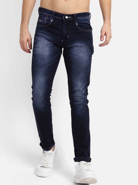 

V2 Value & Variety Men Blue Clean Look Heavy Fade Jeans