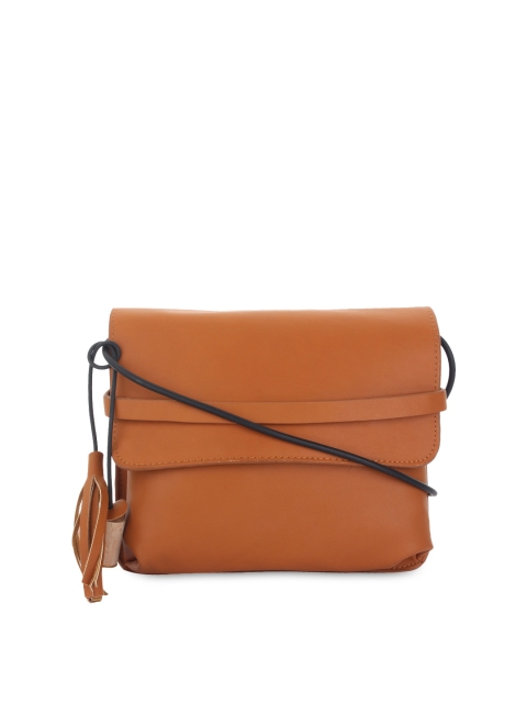 

Alvaro Castagnino Tan Brown Sling Bag