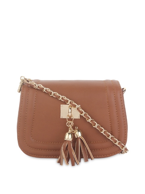 

Alvaro Castagnino Tan Brown Sling Bag
